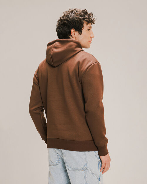 Sudadera Relaxed Hoodie Café